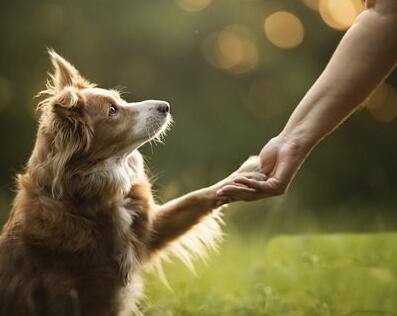 怎么教狗狗握手？为什么狗这么容易学会握手